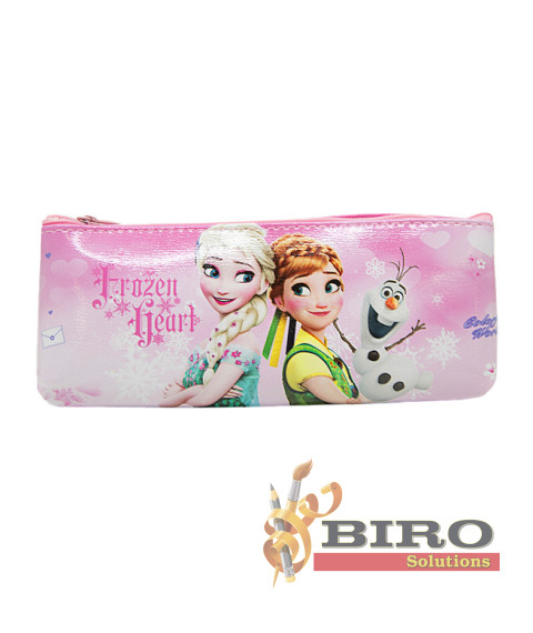 Penar școlar Frozen, roz deschis
